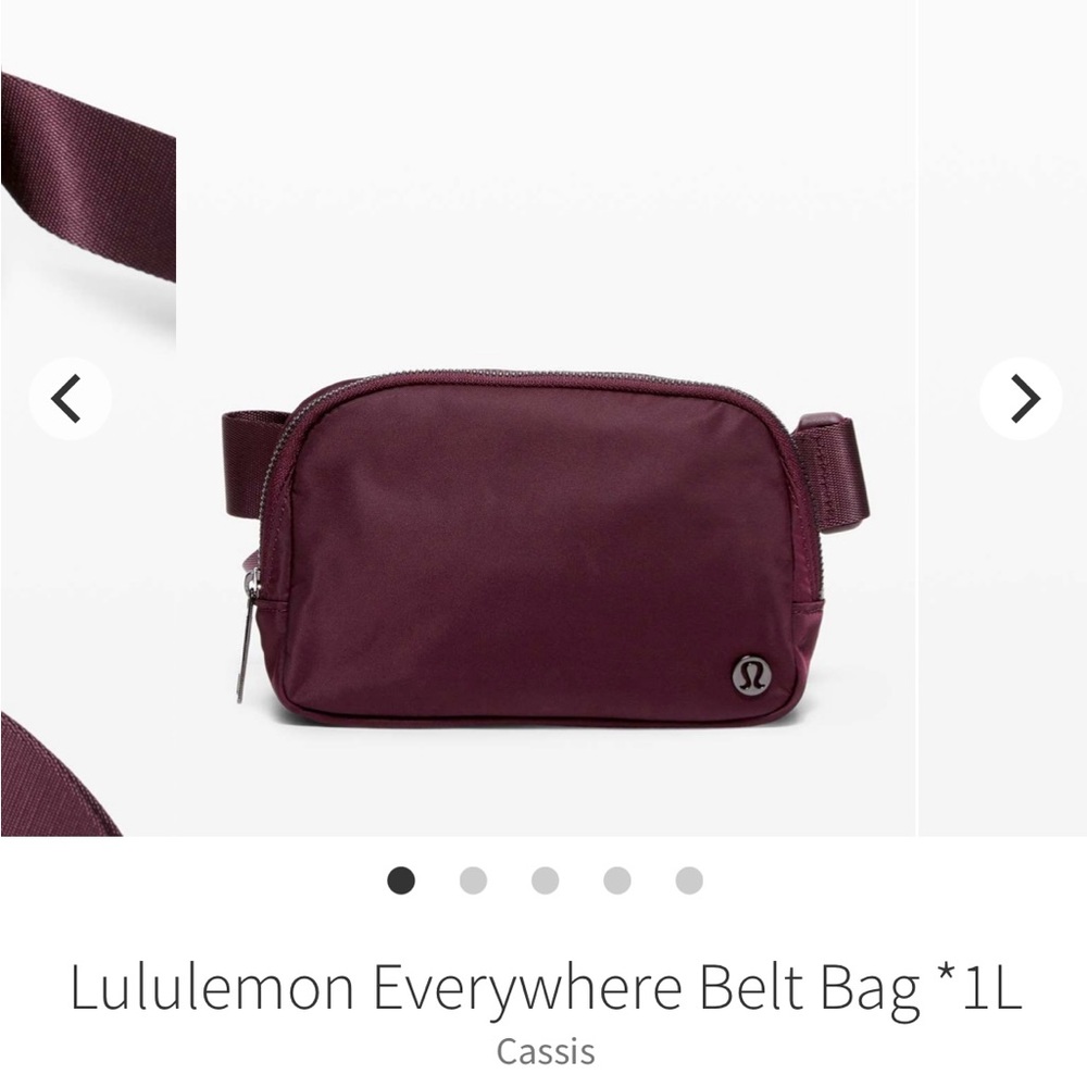 Lululemon everywhere belt bag Cassis